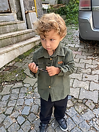 Müslin Pamuklu Gömlek Pantolon Takım