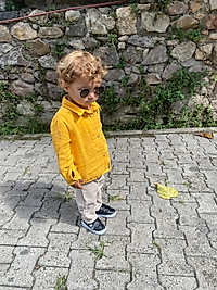 Müslin Pamuklu Gömlek Pantolon Takım