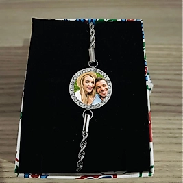 Canlı resimli kadın bileklik