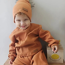 Kaşkarse Eşofman Takımı Taba Renk