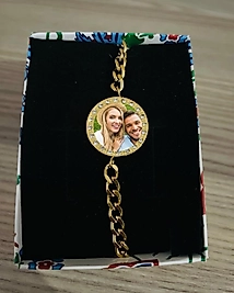 Canlı resimli kadın bileklik