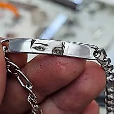 Erkek bileklik göz yüz resimli